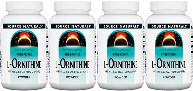 Source Naturals 소스내추럴스 고흡수 엘 시스테인 파우더, 100g, 4개 - 쿠팡