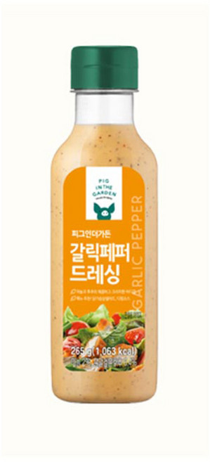 삼립 냉장 갈릭페퍼드레싱병 265g 12개