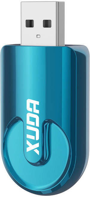 XUDA 2in1 무선 카플레이 어댑터 안드로이드 오토 AI 스마트 박스, sky blue, A5 Mini B