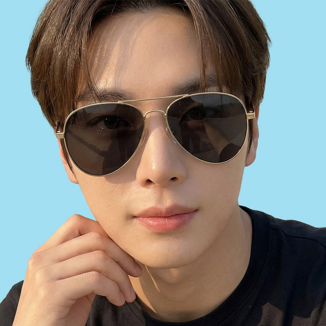 일리아노 패션 보잉 남자 여자 UV400 편광 데일리 선글라스