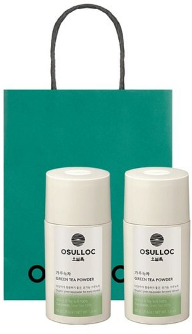 [백화점매장출고] 오설록 가루패키지(40g*2EA)(쇼핑백 포함), [백화점매장출고] 오설록 가루패키지(40g*2EA)(쇼, 1