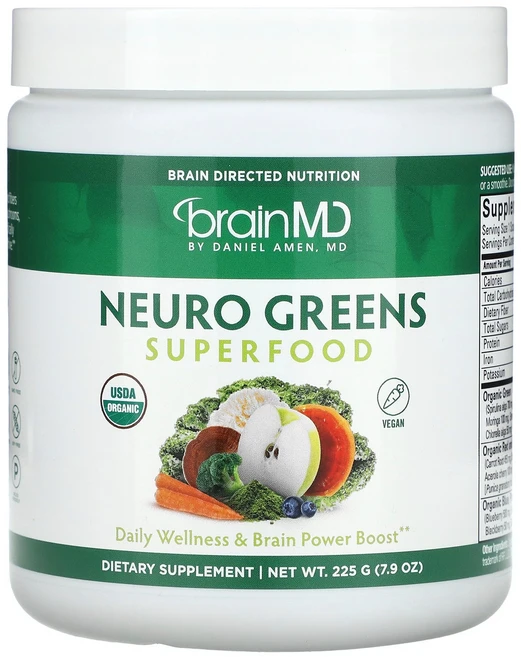 MD Neuro Greens Superfood 7.9 oz 225 g, MD, Neuro Greens Superfood, 7., 1개 - 쿠팡