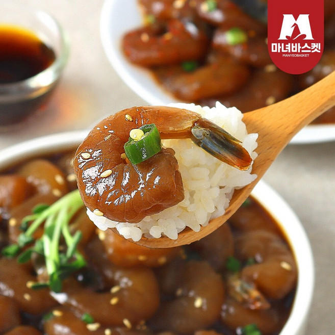 [마녀바스켓]밥도둑 30년 전통 깐새우장330gx2개, 2개, 330g