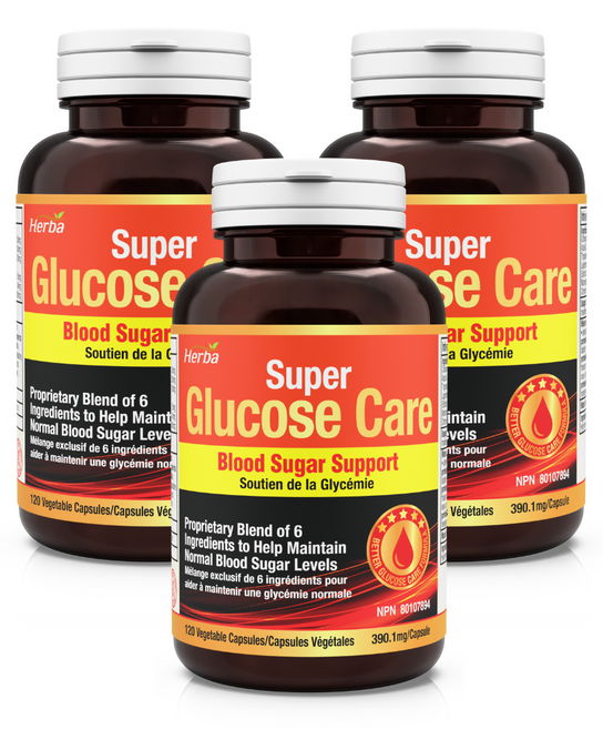 혈당케어 120베지캡슐 바나바잎 크롬 알파리포산 여주 총 6가지 복합성분 허바캐나다, 3개, 120정