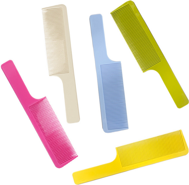 머리앤 PRO-40 세라믹 카본 커트빗 / 미용 이용 커트빗 (5묶음 / 1개), 5개, 블루