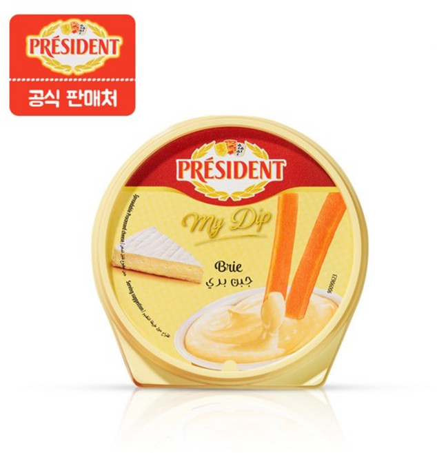 프레지덩 마이딥 스프레더블 브리, 1개, 125g