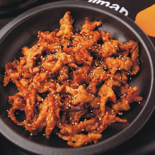 맵지만 20년 맛집 꾸미신닭발 국내산 매운 직화 불맛 닭발 구이 무뼈, 160g, 3개