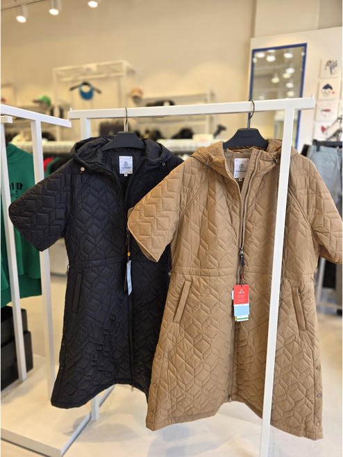 까스텔바작 케이프점퍼 반팔패딩점퍼 골프웨어 골프복 골프 가을 FW BGDFPD501