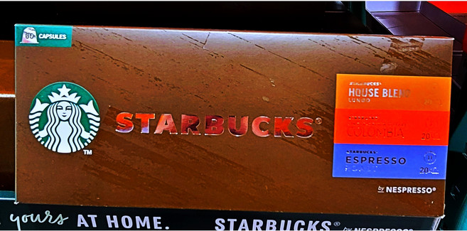 Starbucks By Nespresso 60 Capsules | 스타벅스 네스프레소 캡슐 60개, 5.7g, 20 CAPSULES