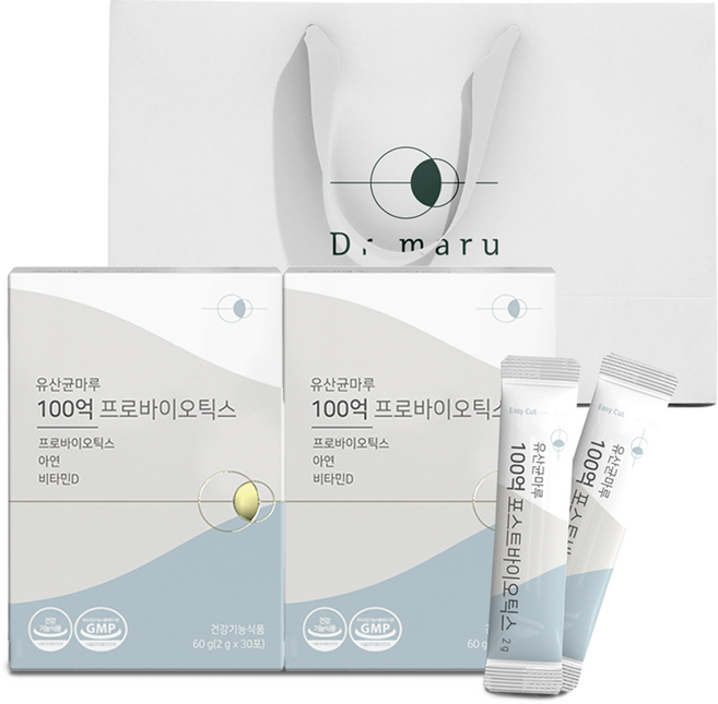 유산균마루 100억 프로바이오틱스, 60g, 2박스
