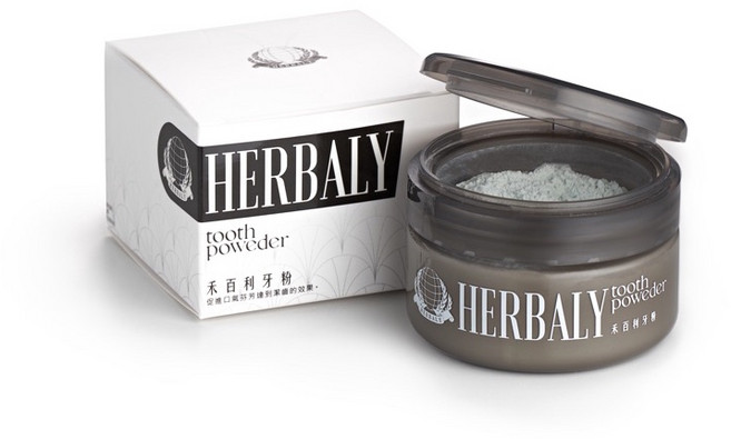 HERBALY 禾百利新款鈣離子牙粉 70ml 三入組, 3個