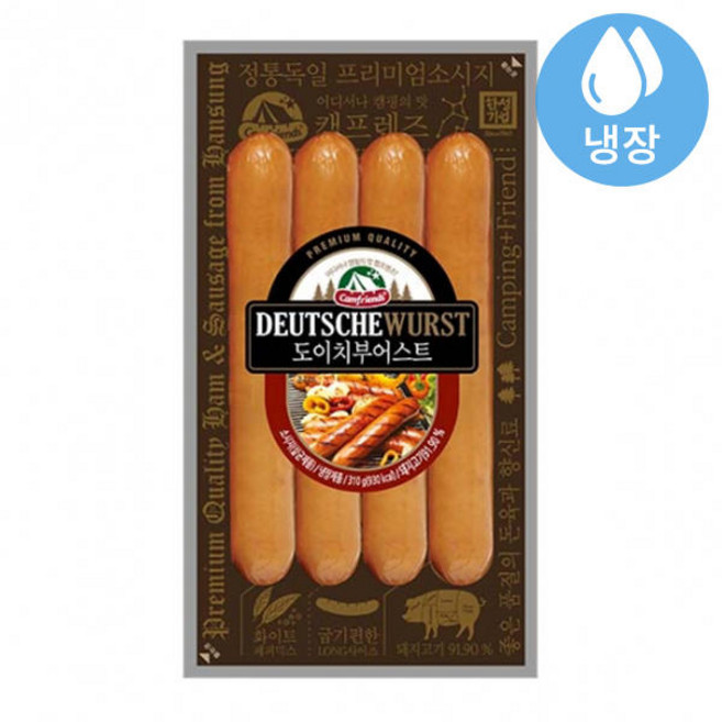 한성기업 도이치 부어스트, 310g, 40개