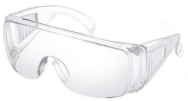 PCS 페이스 고화질 투명 네일 아트 고글 스플래시 안개 높은 보호 투명도 도구 마스크, Goggles, 1개
