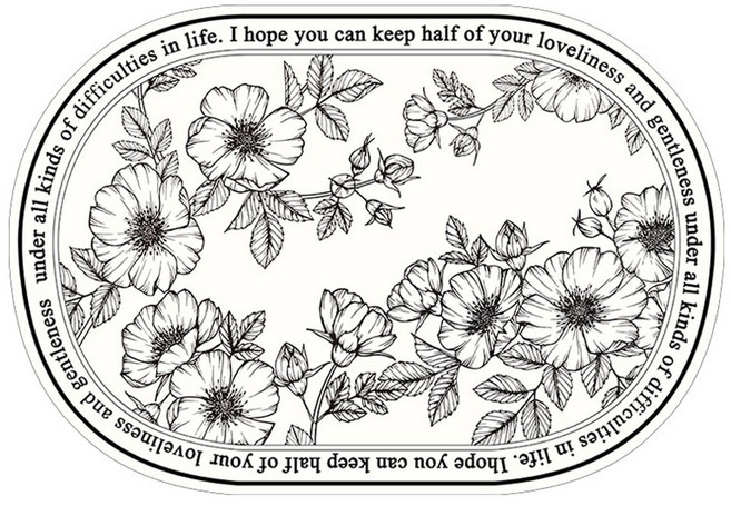 레트로 블랙플라워 빈티지카페트 러그 바닥 원형 가능한 대형 프랑스 인테리어카펫 매화 소파