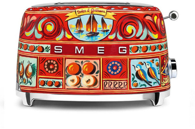 스메그 TSF01DGEU 식빵 굽기 팝업 토스트기계 토스터, 1개