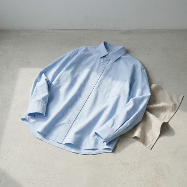 마인드브릿지 옥스포드 오버핏 셔츠 - 2color MYWS0150