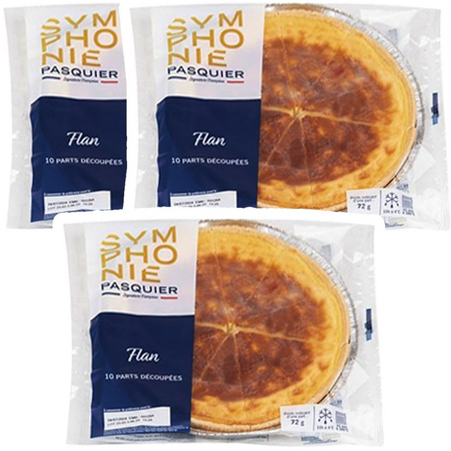 파스키에 에그 타르트 플란 72g*10입 720g x 3개, 1L