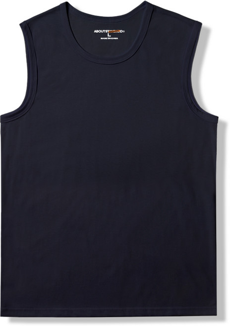 어바웃스탠다드 남성용 빅사이즈 머슬 민소매 면 런닝 L-9XL