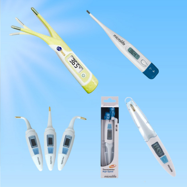 마이크로라이프 액와체온계 직장체온계 구강 신생아 겨드랑이 항문 아기 강아지 고양이 체온기, 3.누베카체온계(8초측정), 1개