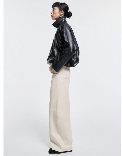 마시모두띠 하이웨이스트 팔라초 팬츠 진 05049949712 3125027