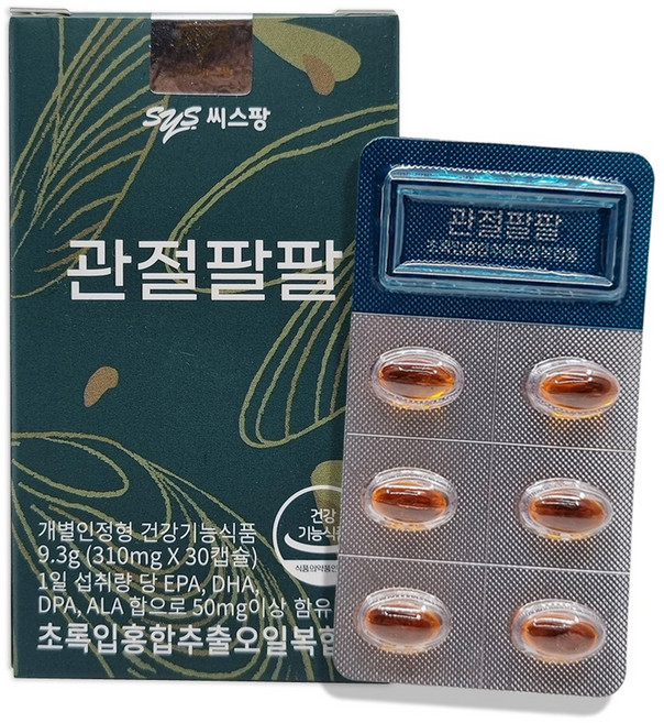 씨스팡 관절팔팔 310mg, 30정, 3개