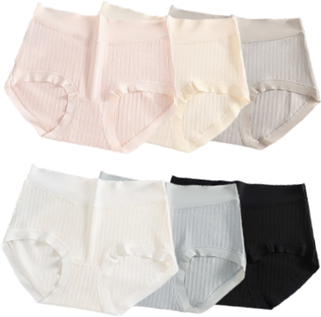 슬로에잇 데일리 소프트핏 하이웨스트 여성팬티 6종