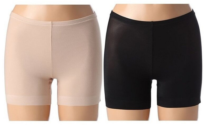 비비안 (산본점) 매끈한 햄라인 소재~ 말려올라가지 않는 여성 사각팬티 PT7021