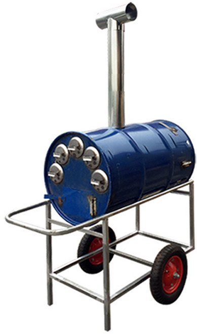 국내산 리어카 세트 + 장작 군고구마기계 군고구마통 고구마굽는기계 + 사은품