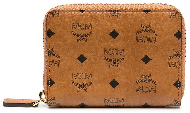 MCM 리피트 로고 지갑