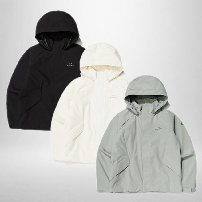 아이더 199 000 3가지 색상 ALANINE 알라닌 여성 2L 크롭 방풍 자켓 DWP24104 170900