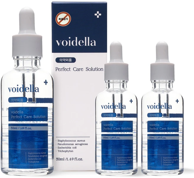 의약외품 보이델라 퍼펙트 케어 솔루션 피부 곰팡이균 살균, 50ml, 3개, 1개입 - 쿠팡