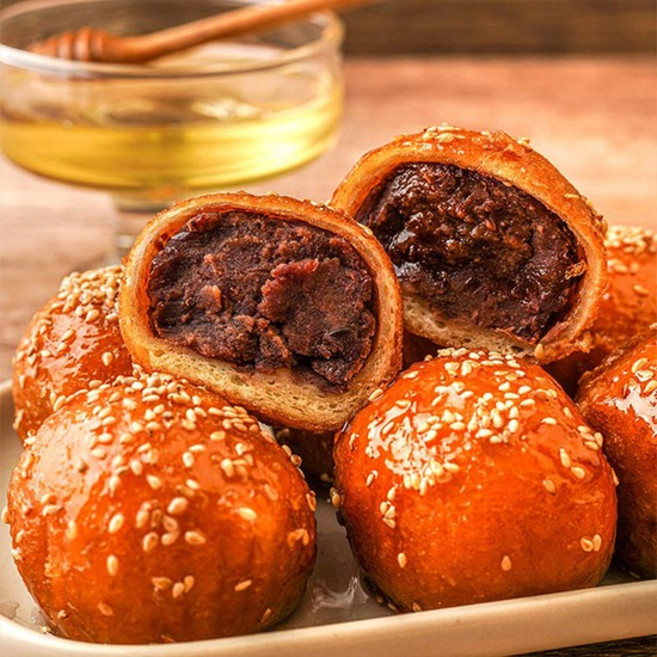 푸드맛남 통영꿀빵 원조 맛집 오리지널 꿀방 유자크림 파운드케익, 01.오리지널 꿀빵 10개입