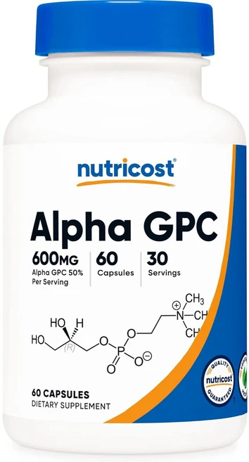 뉴트리코스트 알파 GPC 600mg 캡슐, 60정, 1개 - 쿠팡