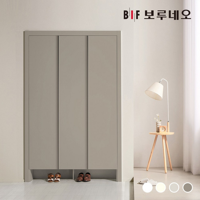 보루네오 10cm 레오 신발장 붙박이 현관 아파트 맞춤 주문 제작 시공 현관장, 10단, 카본그레이 10cm