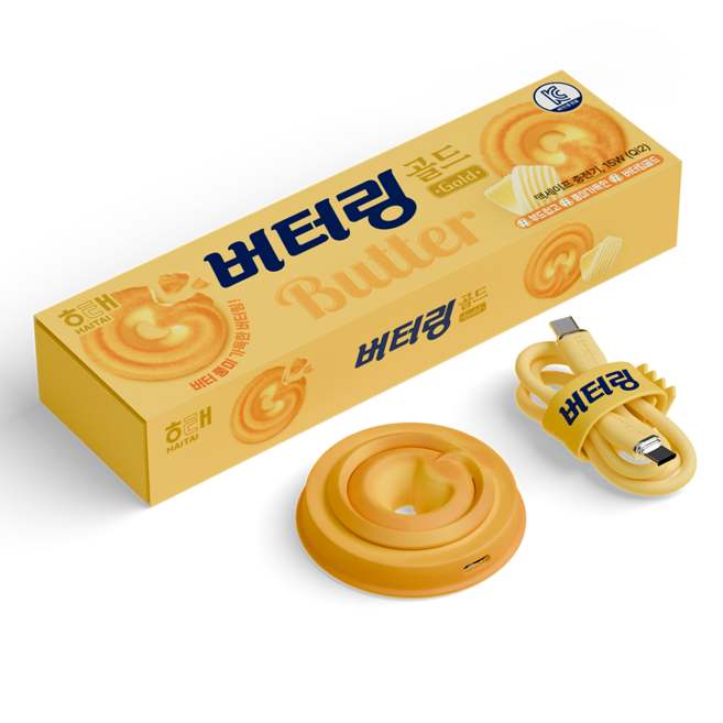 버터링 맥세이프 링홀더 무선충전기, 1개, 버터