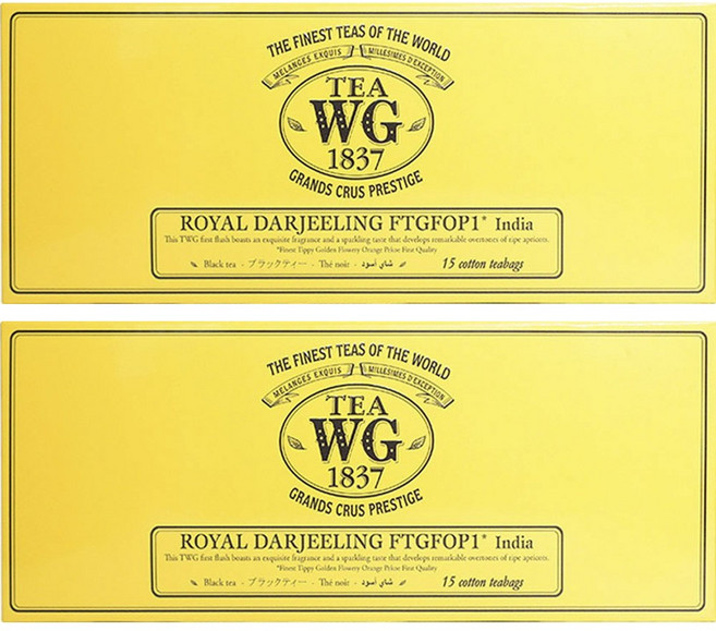 티더블유지 로얄 다즐링 FTGFOP1, 2.5g, 15개입, 2개