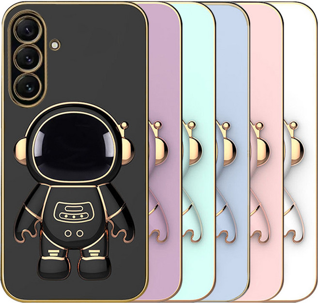 벌크온 갤럭시 A24 거치대 카메라 보호 풀커버 우주인 컬러 케이스