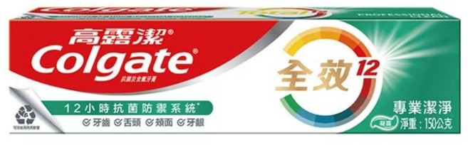 Colgate 高露潔 全效牙膏 專業潔淨, 1個