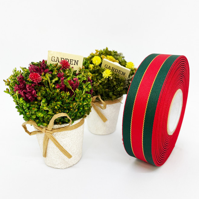 제이제이리본 크리스마스리본 30YD 50YD ( 7mm 10mm 15mm 25mm 28mm 40mm), 구츄리, 28mm(30YD)