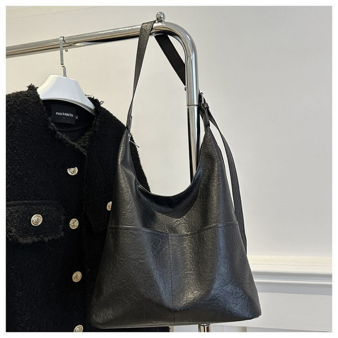 COSYEVNO 가방 고급감 심플 통근 대용량 숄더백