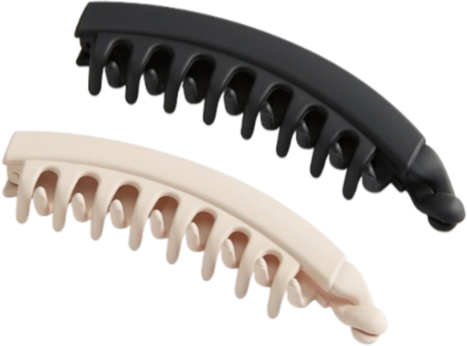 em스토리 C47대형바나나올림머리핀 큰머리핀2ps