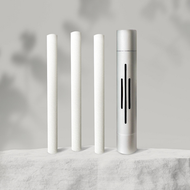 랑스 차량용 송풍구 방향제 리필스틱, 글로리어스 레몬 라벤더, 5개