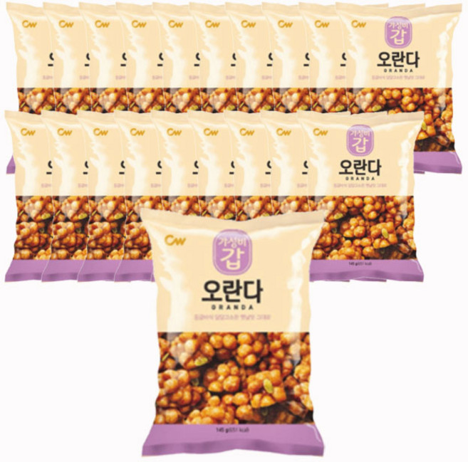청우식품 오란다, 115g, 12개