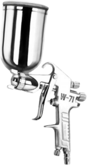 W-71G 重力式氣動噴漆槍 400cc漆杯 1.5mm噴嘴, 1個