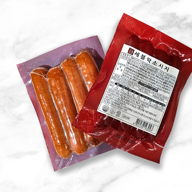 오뗄 세블락 소시지(냉동) 400g, 1개