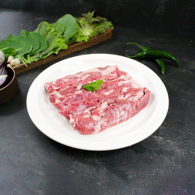 1등급 숙성 한돈 갈매기살(가로막살) 냉장 프리미엄 국내산 돼지고기 구이용 특수부위, 500g, 1개