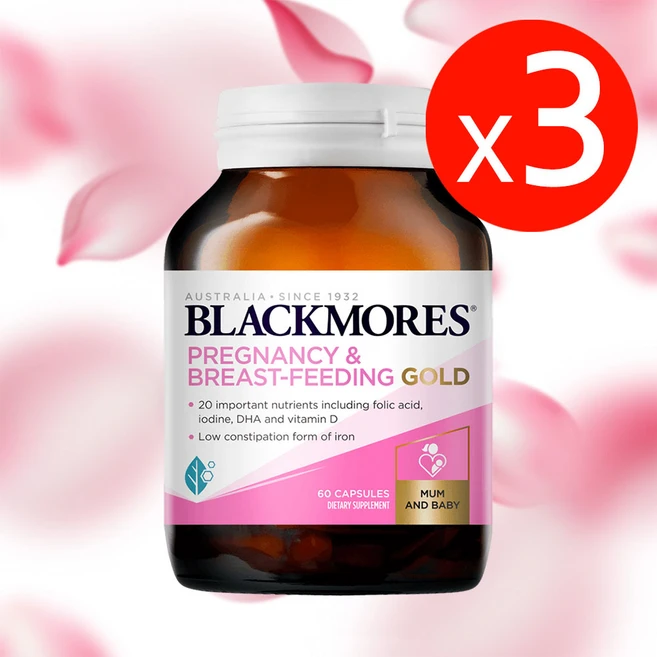 블랙모어스 임산부 영양제 180정X3개, 3개, 180정 - 쿠팡