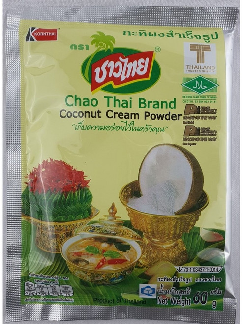 콘타이 차오타이 코코넛 크림 파우더, 3개, 60g