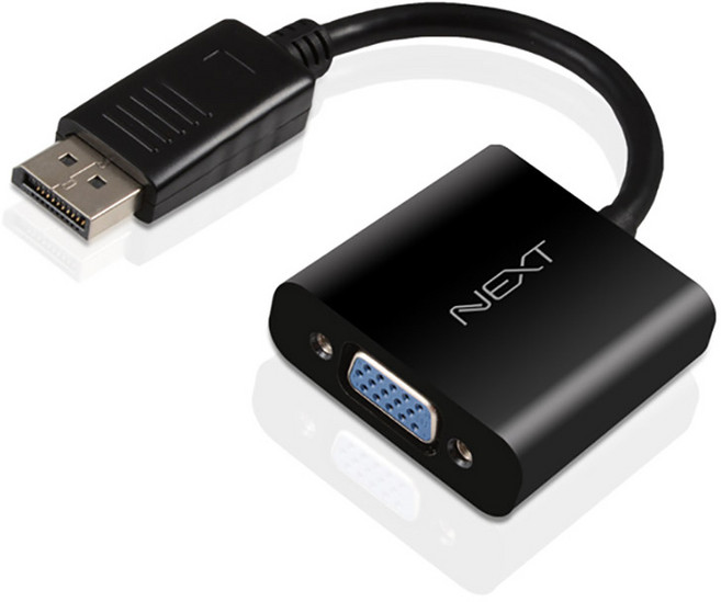 넥스트링크 DP to RGB VGA 컨버터 v1.1er DPV01, NEXTLINK-DPV01