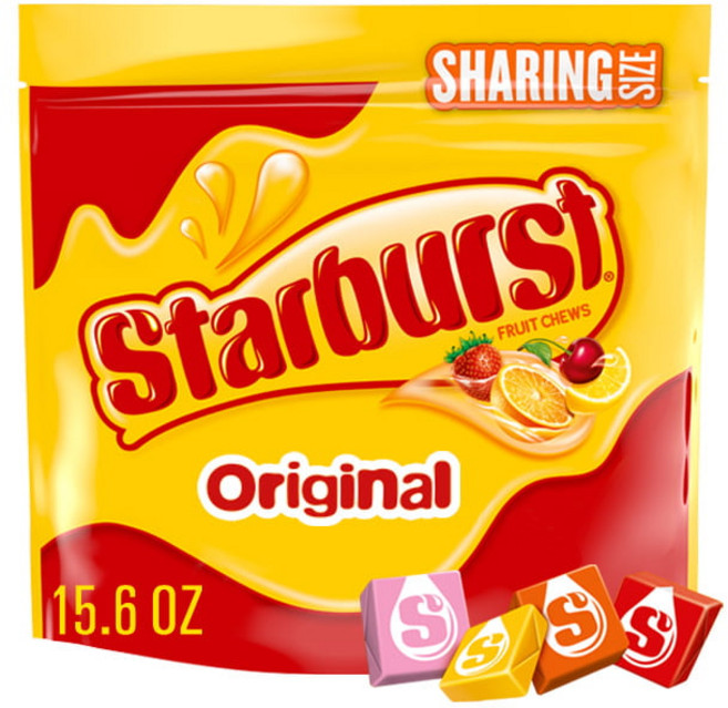 스타버스트 프루트 츄 오리지널, 442.3g, 1개